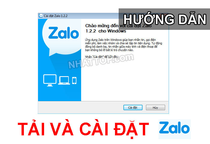 H ng d n t i zalo v m y t nh b n mi n ph 