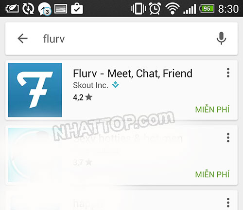 Tìm kiếm ứng dụng Flurv