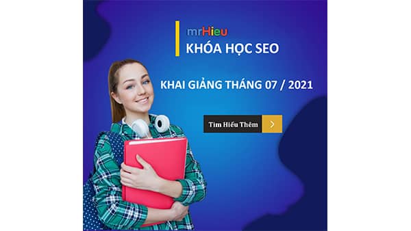 Lịch học seo tháng 07/2020 tại Hà Nội